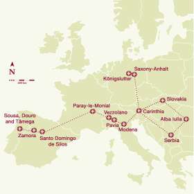 Zamora figura ya en las campaas de promocin de la ruta cultural europea Transromnica